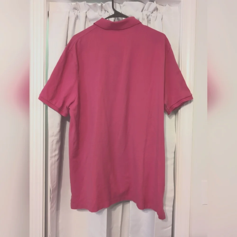 Polo Ralph Lauren Classic Fit Men's Short Sleeve Pink‎ Collared Polo Shirt Sz XL